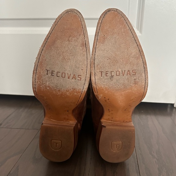 Women’s Leather Cowboy Boots - Picture 4 of 5